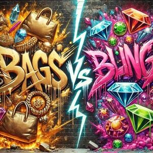 BAGS VS BLING LIVE SHOW FLYER